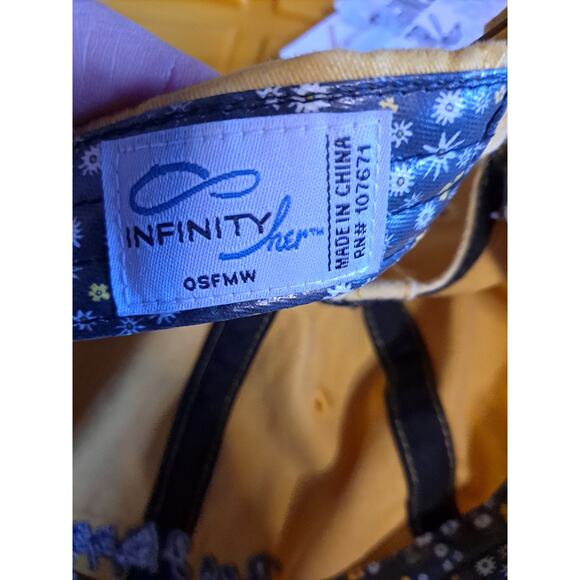 NWT Infinity Brands Women's Tan Bee Happy Adjustable Baseball Caps - Picture 9 of 9